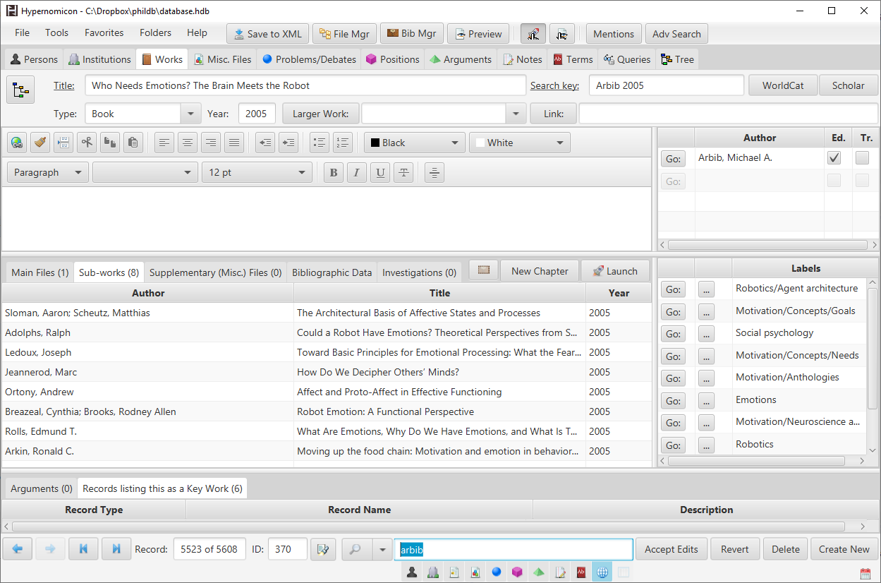 Screenshot of Windows GUI